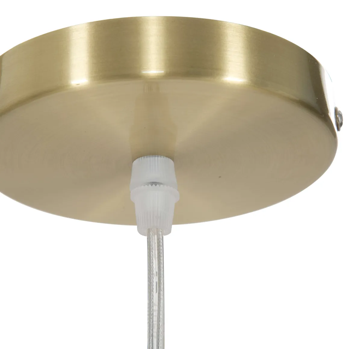 Lampade Da Soffitto > Dmora Lampada da Soffitto oro Bianco Necessarie 4 Lampadine Colore Struttura Bianco, Materiale Struttura in Vetro - Dariniti Bianco, Oro