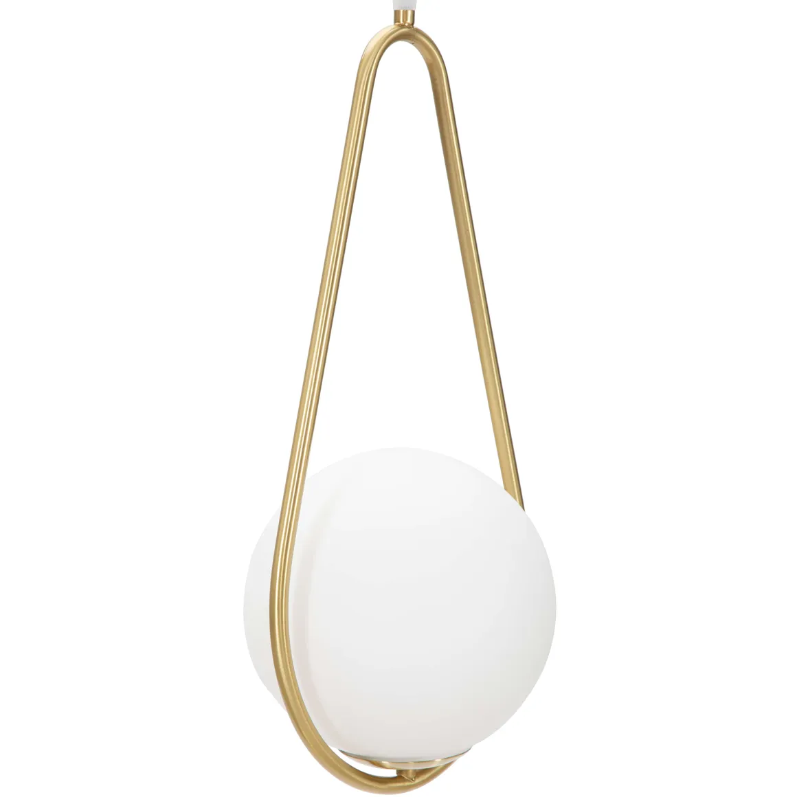Lampade Da Soffitto > Dmora Lampada da Soffitto oro Bianco Necessarie 4 Lampadine Colore Struttura Bianco, Materiale Struttura in Vetro - Dariniti Bianco, Oro