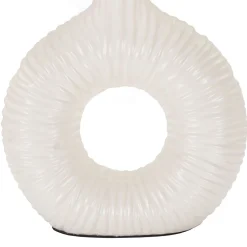 Lampade Da Tavolo > Dmora Lampada da Tavolo Necessaria 1 Lampadina Attacco e14, Paralume - Mirny Bianco