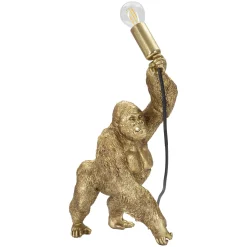 Lampade Da Tavolo > Dmora Lampada da Tavolo Necessaria 1 Lampadina Attacco e14, Interruttore Manuale - Bakadaha Oro