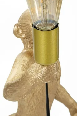 Lampade Da Tavolo > Dmora Lampada da tavolo Piet, 26x34 h55 cm, Oro