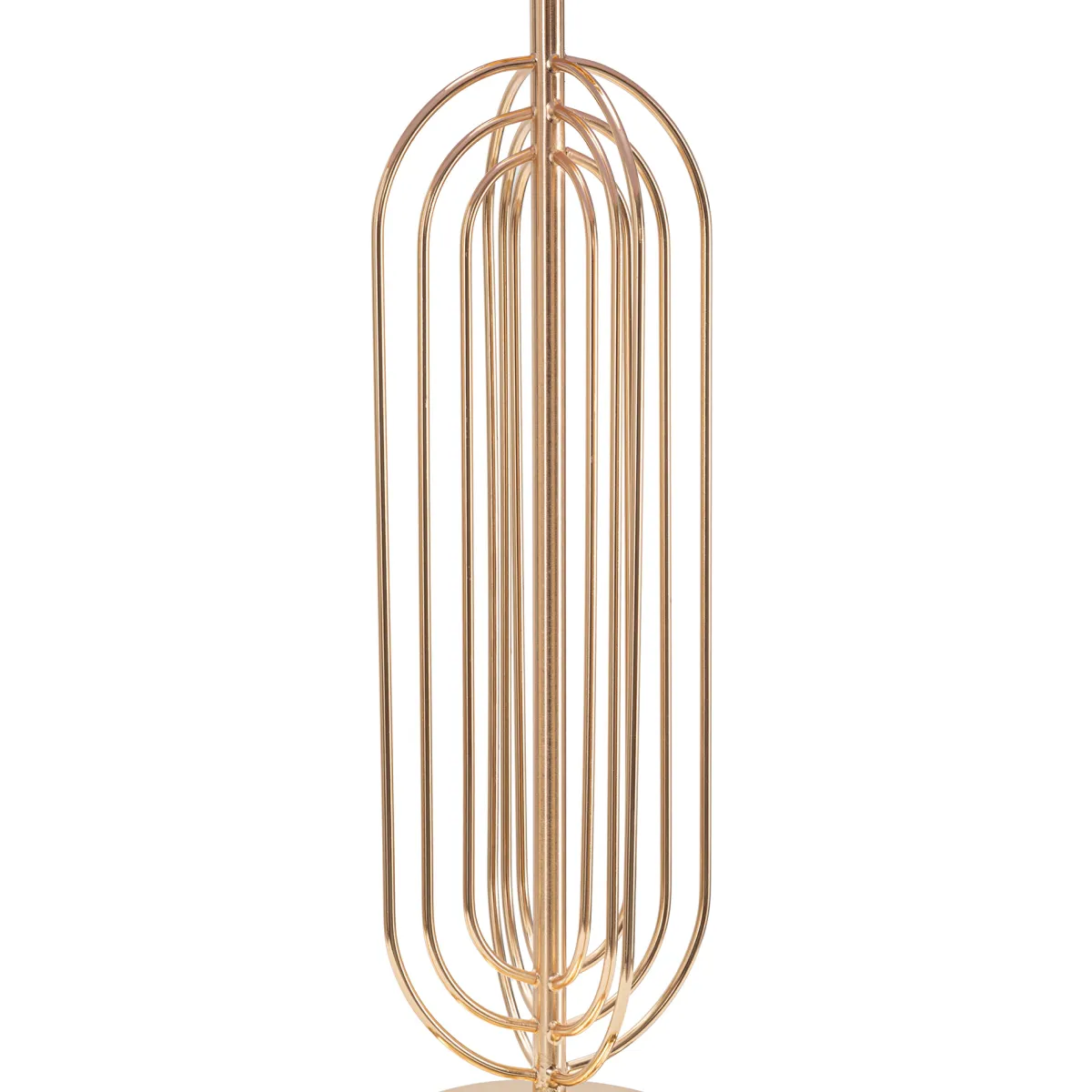 Lampade Da Tavolo > Dmora Lampada da Tavolo Rosa oro Necessaria 1 Lampadina Paralume, Attacco e27 - Khajur Oro, Rosa