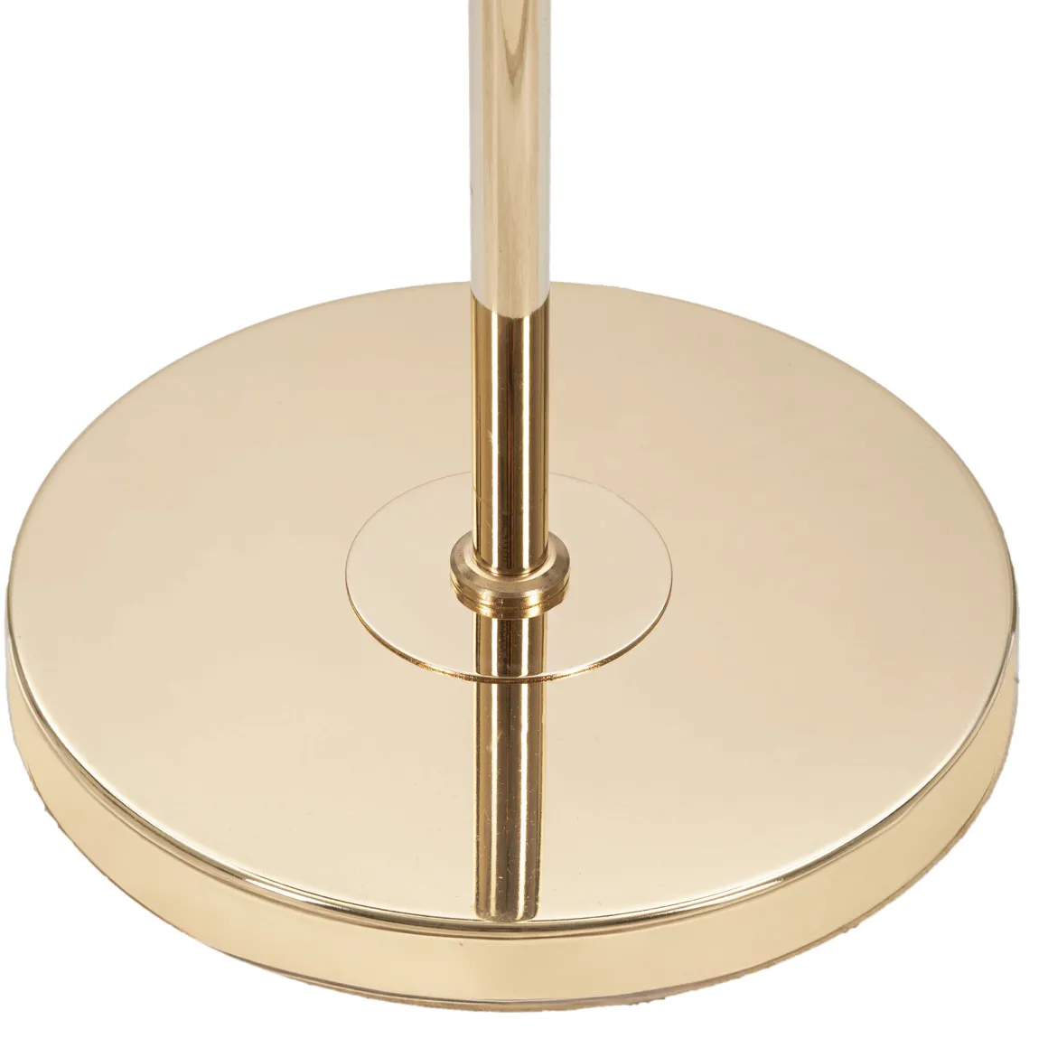 Lampade Da Terra > Dmora Lampada da Terra Rosa oro Necessaria 1 Lampadina Paralume, Attacco e27 - Abha Oro, Rosa