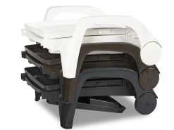 Lettino prendisole Abbie, 190x46h70 cm, Antracite