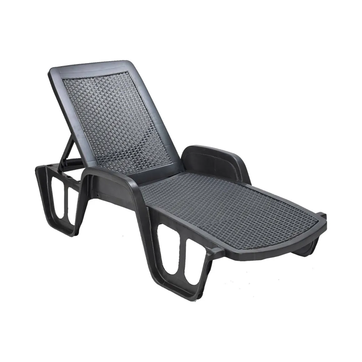 Outdoor > Dmora Lettino prendisole Alagaesia, 192x71h100 cm, Bianco