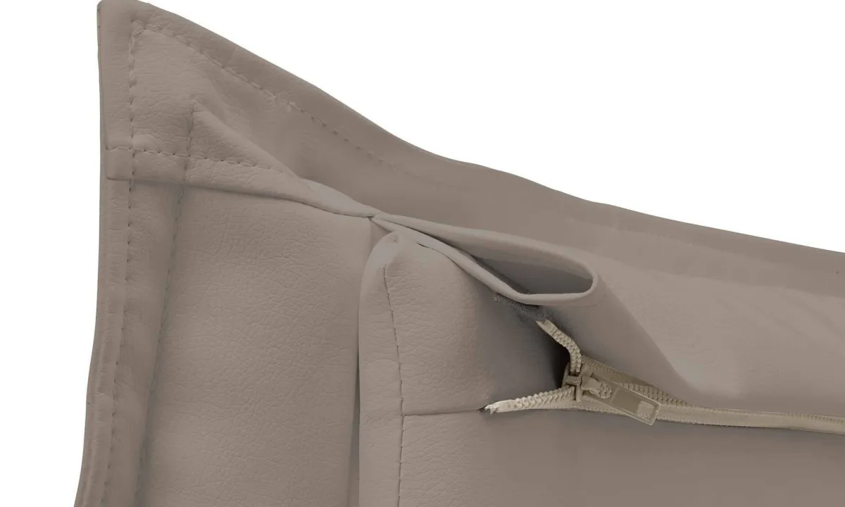 Letti Contenitore|Letti Alla Francese > Dmora Letto alla francese con materasso tortora 155x215cm - Arry Grigio Tortora