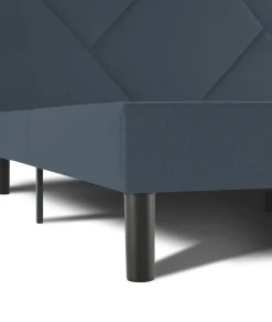 Letti Alla Francese > Dmora Letto alla francese Ikelos, 140x190 cm, Blu