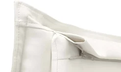 Letto alla francese in legno bianco 155x205cm - Arzillo