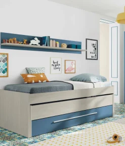 Letto bambini 199x96cm azzurro - Art