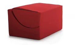 Letto due piazze pieghevole 50x100cm rosso - Amorina