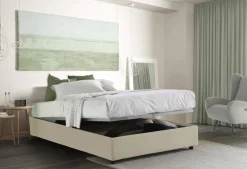 Letto francese classico beige 155x215cm - Arvic