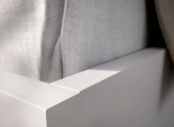 Letto francese comodo bianco 195x146cm - Howard