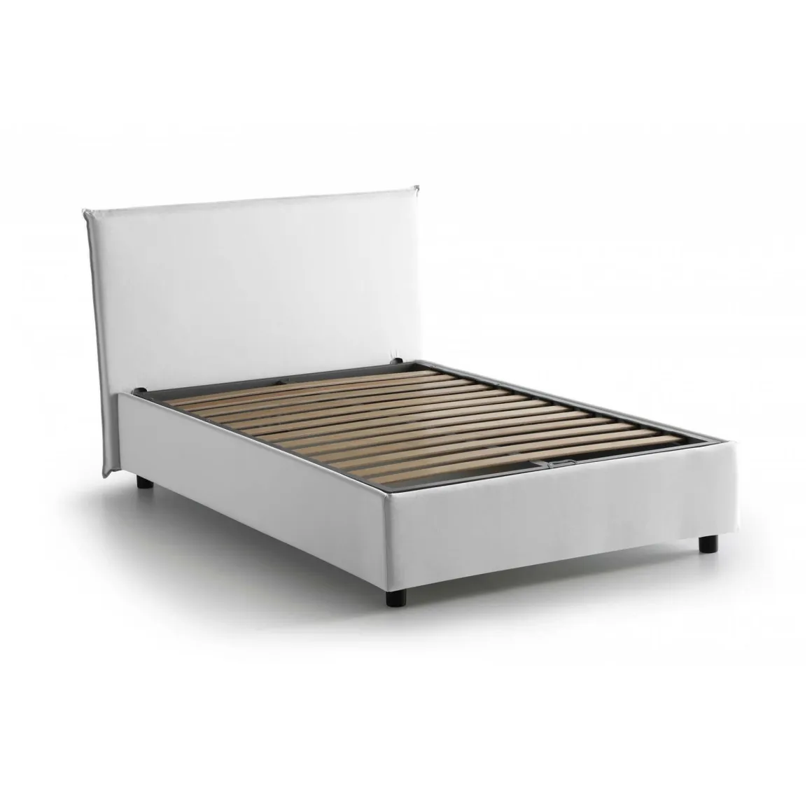 Letti Alla Francese > Dmora Letto francese design 195x249cm - Iona Bianco