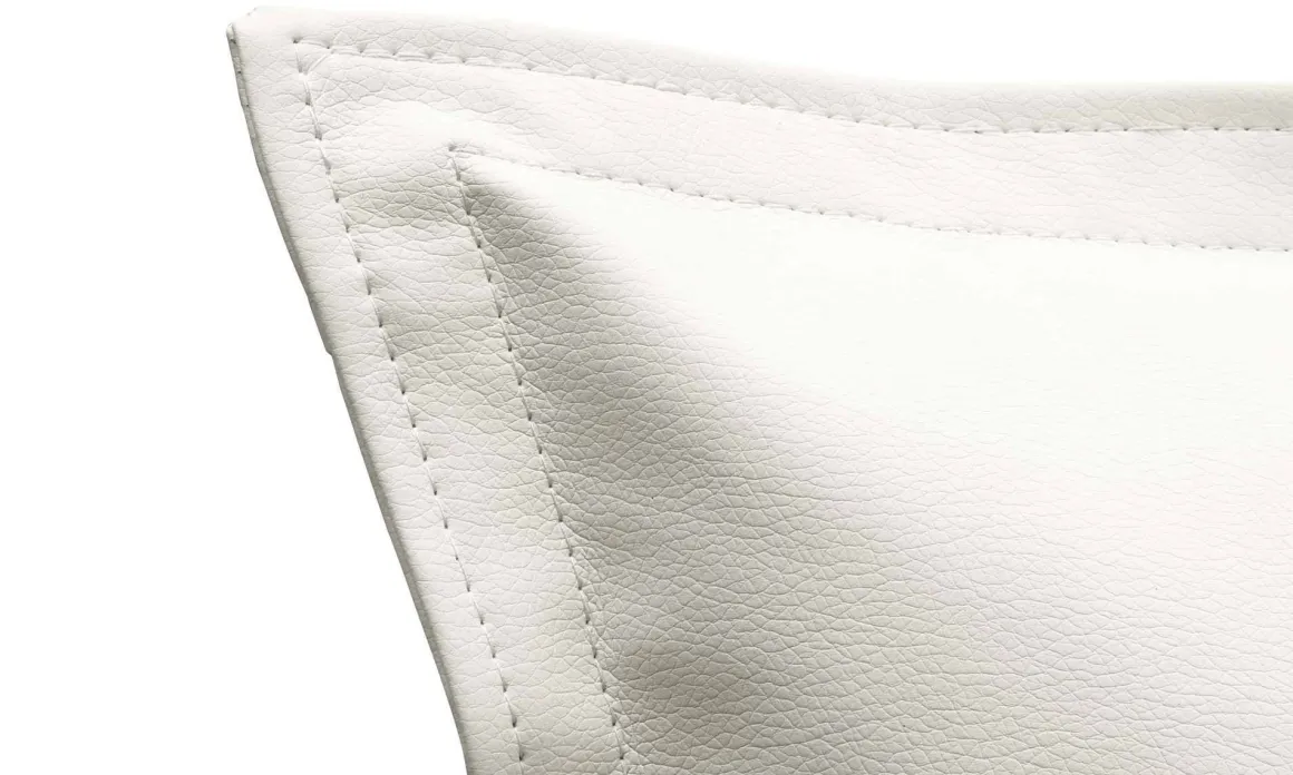 Letto francese in legno bianco 155x205cm - Amelh