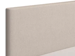 Letti Matrimoniali > Dmora Letto Matrimoniale Beige Grigio Tortora Dimensione Materasso 160x200 cm Imbottito, Testiera Imbottita - Uboldo Grigio, Beige Tortora