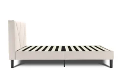 Letti Matrimoniali > Dmora Letto matrimoniale 169x204cm imbottito - Morpheus Beige