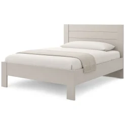 Letti Matrimoniali > Dmora Letto Matrimoniale Bianco Crema Marrone Noce Dimensione Materasso 160x200 cm Peso Supportato 200 kg, Matrimoniale - Takaya Marrone Noce, Bianco Crema