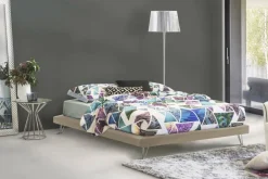 Letti Matrimoniali > Dmora Letto matrimoniale 178x210cm - Arika Bianco
