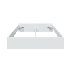 Letto matrimoniale bianco 196x166cm - Adia