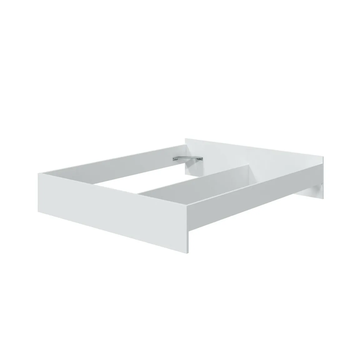 Letto matrimoniale bianco 196x166cm - Adia