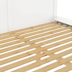 Letti Matrimoniali > Dmora Letto matrimoniale 205x266cm - Lupit Bianco