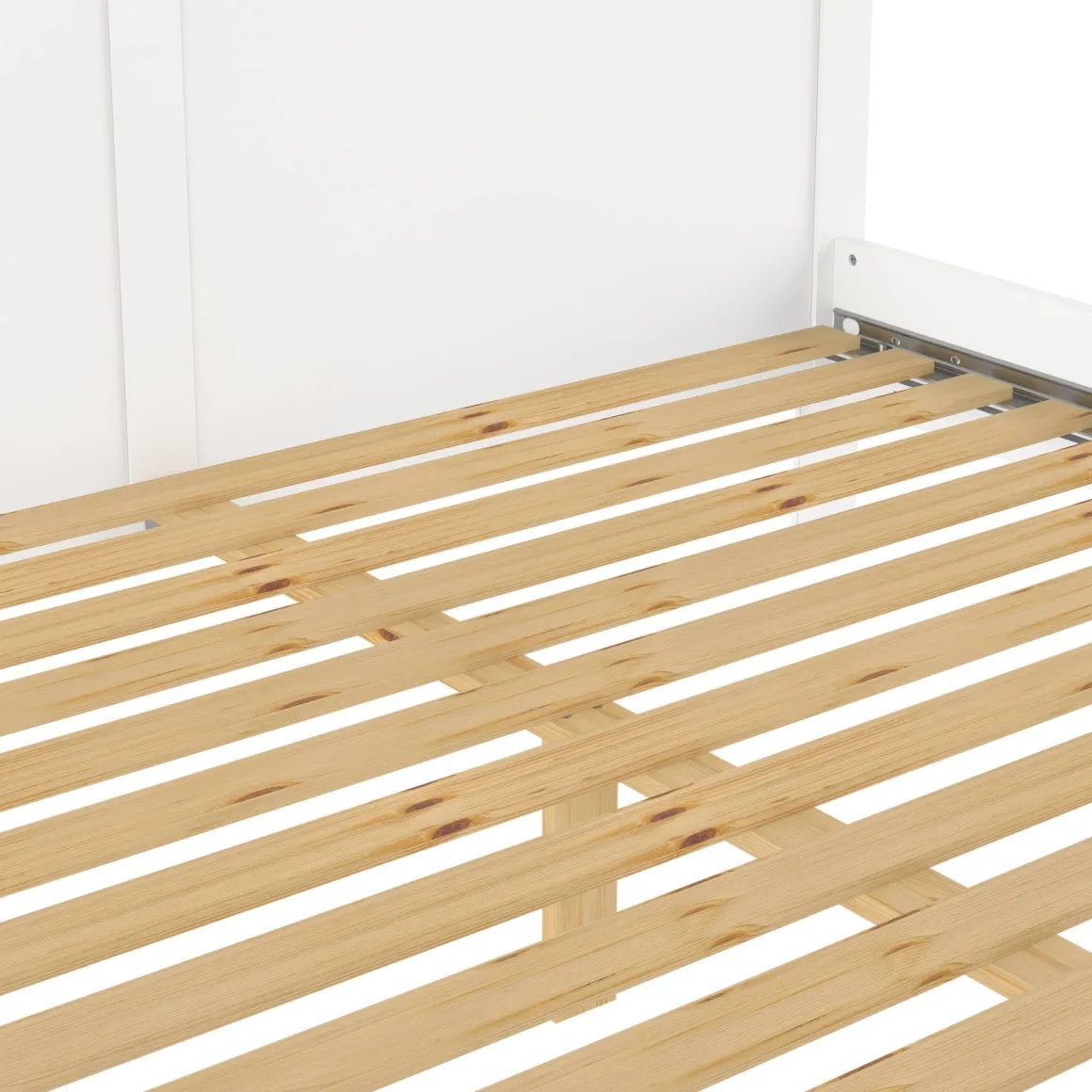 Letti Matrimoniali > Dmora Letto matrimoniale 205x266cm - Lupit Bianco