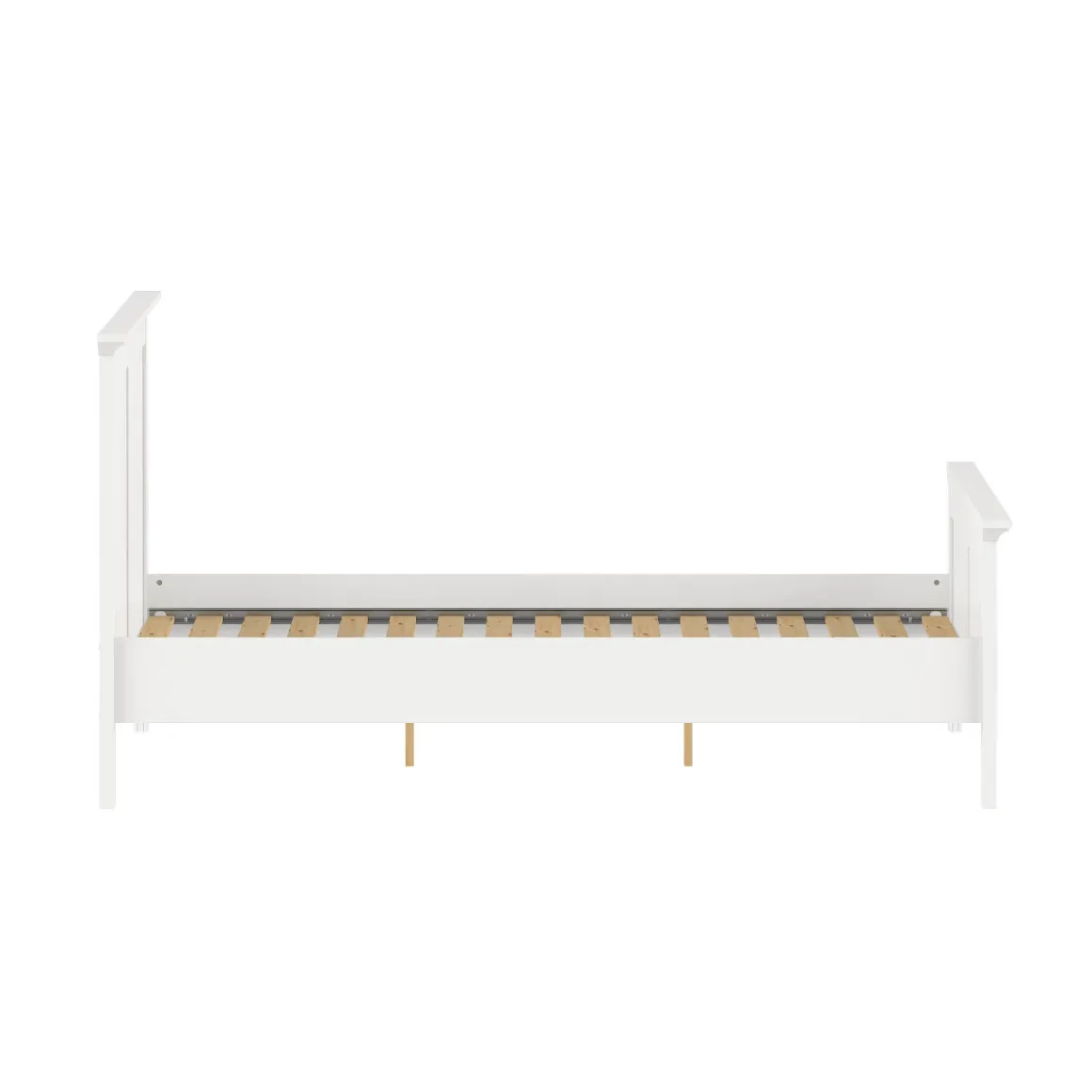 Letti Matrimoniali > Dmora Letto matrimoniale 205x266cm - Lupit Bianco