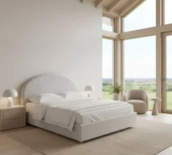 Letti Matrimoniali|Letti Contenitore > Dmora Letto matrimoniale contenitore 175x205cm salvaspazio - Alabaster Bianco