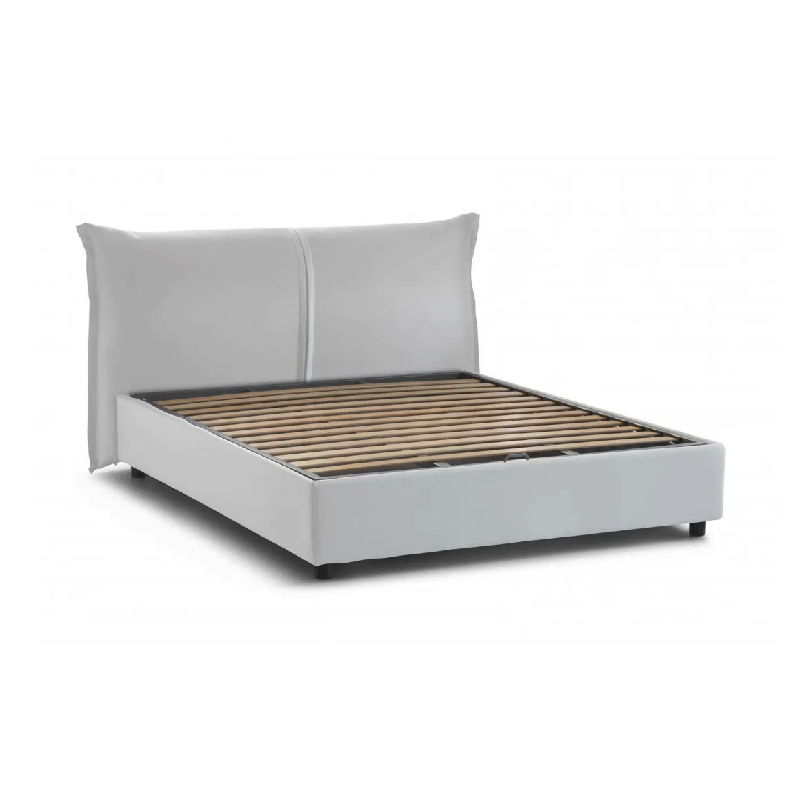 Letto matrimoniale contenitore bianco 175x215cm - Abarat