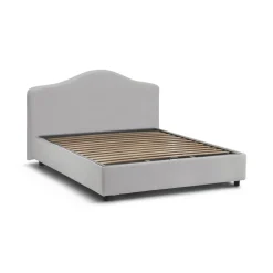 Letti Matrimoniali|Letti Contenitore > Dmora Letto matrimoniale contenitore 190x215cm - Arpino Bianco