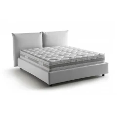 Letti Matrimoniali|Letti Contenitore > Dmora Letto matrimoniale contenitore 175x205cm con materasso - Apel Blu