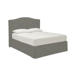 Letti Contenitore > Dmora Letto Matrimoniale Sfoderabile Contenitore, Dimensione Materasso 160x200 cm - Orino Grigio Cenere