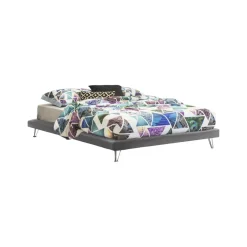 Letti Matrimoniali > Dmora Letto matrimoniale 178x210cm - Arika Grigio