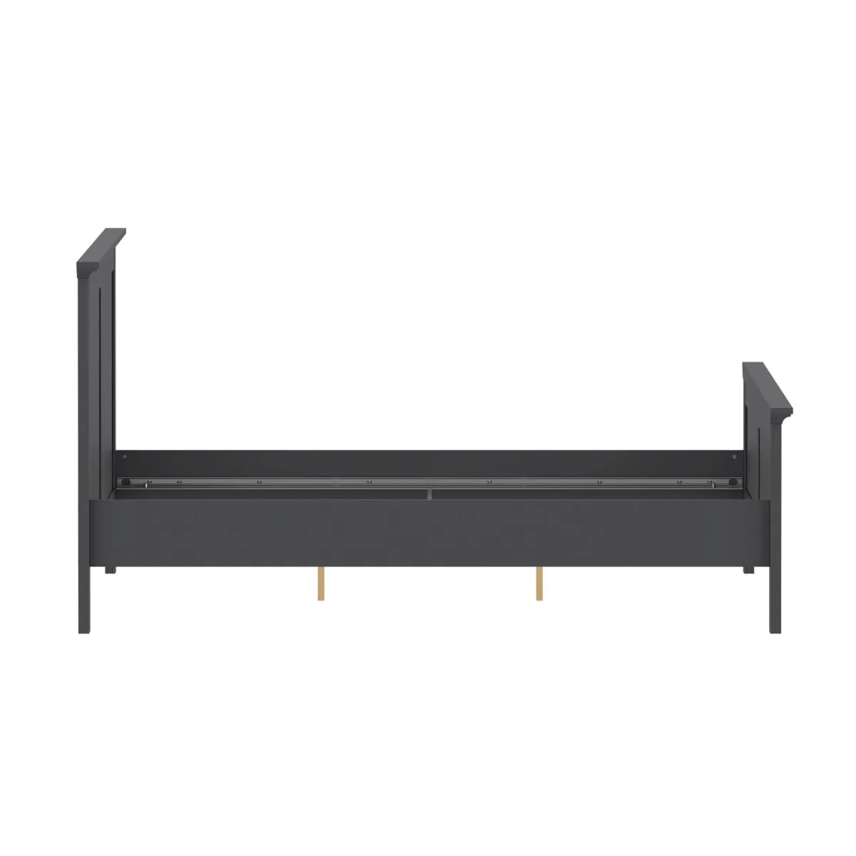 Letti Matrimoniali > Dmora Letto matrimoniale 199x210cm - Fusi Grigio
