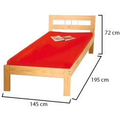 Letto Matrimoniale Marrone Rovere Matrimoniale Sfumatura Colore Struttura Rovere, - Lozzolo