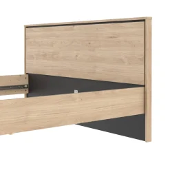 Letto matrimoniale rovere 172x206cm accogliente - Lala