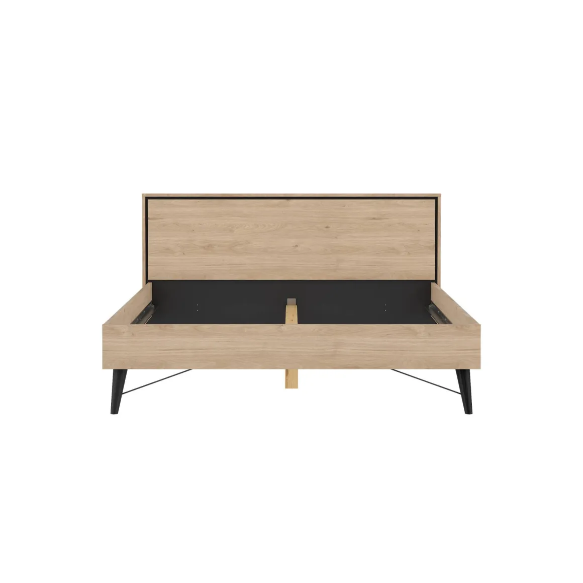 Letto matrimoniale rovere 172x206cm accogliente - Lala