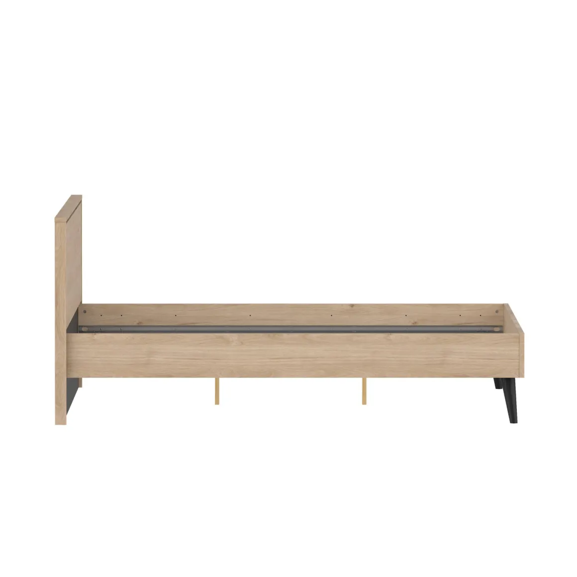 Letto matrimoniale rovere 172x206cm accogliente - Lala