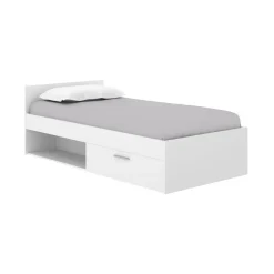Letto per bambini 196x97cm bianco - Aromatic