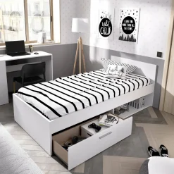 Letto per bambini 196x97cm bianco - Aromatic