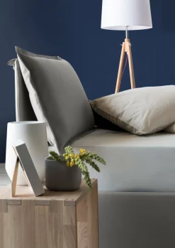 Letto piazza e mezza Abbygale, con materasso Cm 120x200 incluso, Grigio