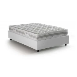 Letti Piazza E Mezza|Letti Contenitore > Dmora Letto piazza e mezza Abici, con materasso Cm 120x200 incluso, Blu