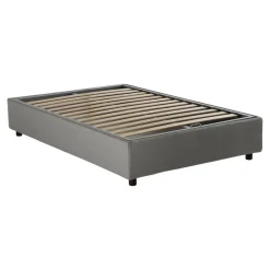 Letti Piazza E Mezza|Letti Piazza E Mezza > Dmora Letto piazza e mezza Abici, con materasso Cm 120x200 incluso, Rosso