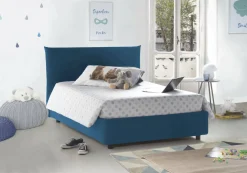 Letti Piazza E Mezza|Letti Contenitore > Dmora Letto piazza e mezza Amorino, adatto per materasso Cm 120x190, Grigio