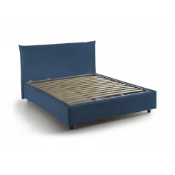 Letti Piazza E Mezza|Letti Contenitore > Dmora Letto piazza e mezza Amorino, adatto per materasso Cm 120x190, Grigio