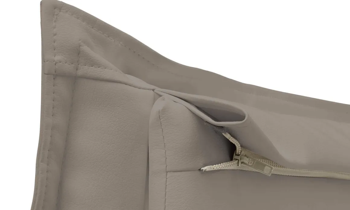 Letto piazza e mezza Andora, adatto per materasso Cm 120x200, Tortora