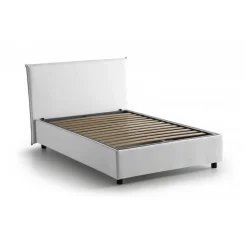 Letti Piazza E Mezza|Letti Contenitore > Dmora Letto piazza e mezza Anissa, adatto per materasso Cm 120x200, Blu