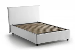 Letti Piazza E Mezza|Letti Contenitore > Dmora Letto piazza e mezza Anissa, adatto per materasso Cm 120x200, Blu