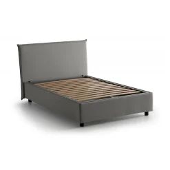 Letti Piazza E Mezza|Letti Contenitore > Dmora Letto piazza e mezza Anissa, adatto per materasso Cm 120x200, Rosso