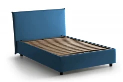 Letti Piazza E Mezza|Letti Contenitore > Dmora Letto piazza e mezza Anyta, adatto per materasso Cm 120x190, Grigio